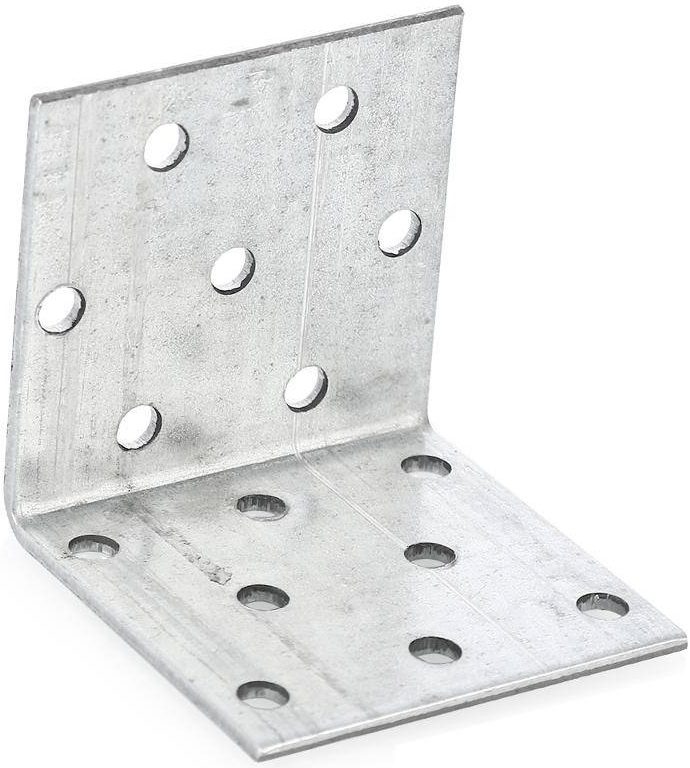 Уголок крепежный равносторонний 50х50x50 мм KUR белый цинк STARFIX (SMP-25937-1) купить в Мастак Уголок крепежный равносторонний 50х50x50 мм KUR белый цинк STARFIX (SMP-25937-1) купить в сети строительных магазинов Мастак