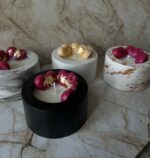 Свеча 4ZEBRS в гипсовом подсвечнике с сердечками купить в сети строительных магазинов Мастак