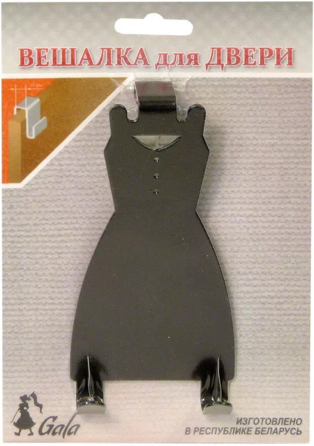 Крючок для одежды GALA черный (VE003-BY) купить в Мастак Крючок для одежды GALA черный (VE003-BY) купить в сети строительных магазинов Мастак