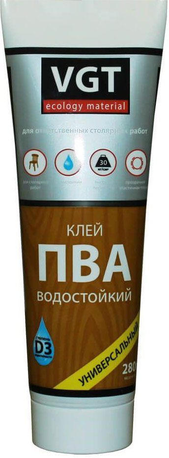 Клей ПВА столярный VGT водостойкий 0 Клей ПВА столярный VGT водостойкий 0