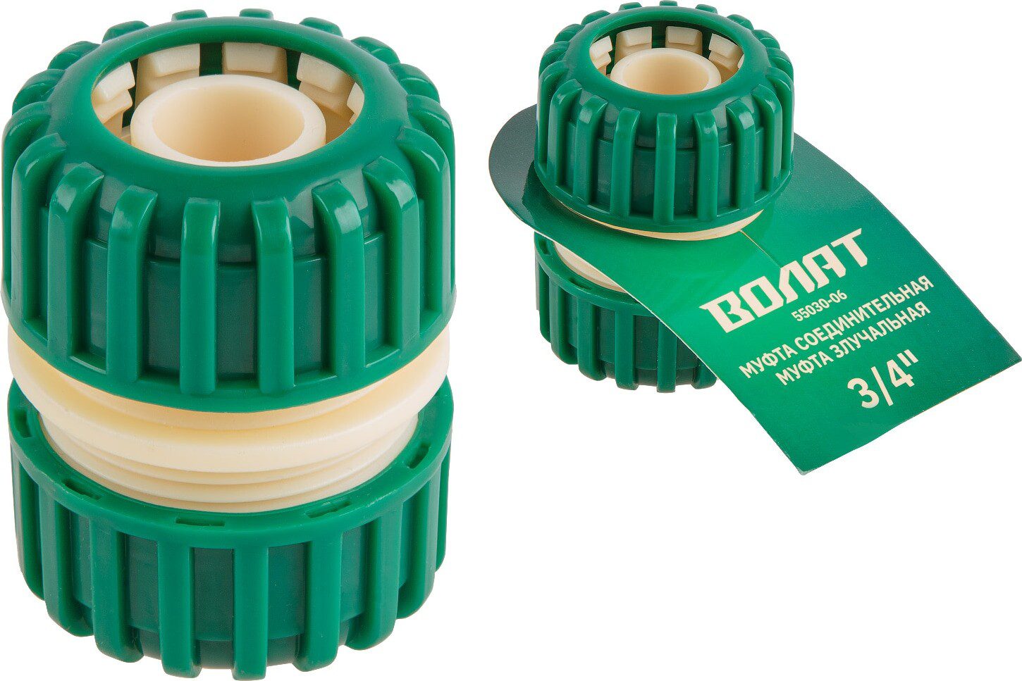 Муфта соединительная для шлангов 3/4" ВОЛАТ (55030-06) купить в Мастак Муфта соединительная для шлангов 3/4" ВОЛАТ (55030-06) купить в сети строительных магазинов Мастак