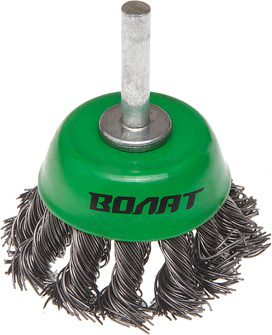 Щетка для дрели чашка косичка 50 мм ВОЛАТ (81020-50) купить в Мастак Щетка для дрели чашка косичка 50 мм ВОЛАТ (81020-50) купить в сети строительных магазинов Мастак