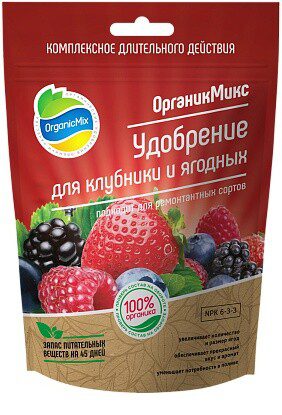 Удобрение ОРГАНИК МИКС для клубники и ягодных 200 г (4631140929089) купить в Мастак me1} купить в сети строительных магазинов Мастак