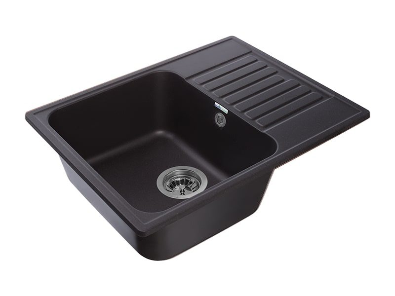 Мойка из искусственного камня GRANFEST Quarz GF-Z13 черный купить в Мастак Мойка из искусственного камня GRANFEST Quarz GF-Z13 черный купить в сети строительных магазинов Мастак