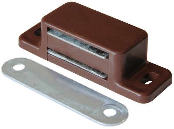 Защелка магнитная 44 мм STARFIX коричневая 2 штуки (SMZ1-107-2) купить в Мастак Защелка магнитная 44 мм STARFIX коричневая 2 штуки (SMZ1-107-2) купить в сети строительных магазинов Мастак