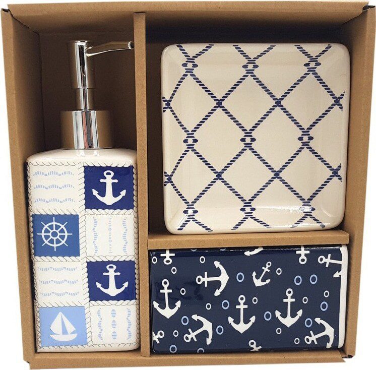 Набор аксессуаров для ванной DOMINADO (ZEW15600-100) купить в Мастак Набор аксессуаров для ванной DOMINADO (ZEW15600-100) купить в сети строительных магазинов Мастак