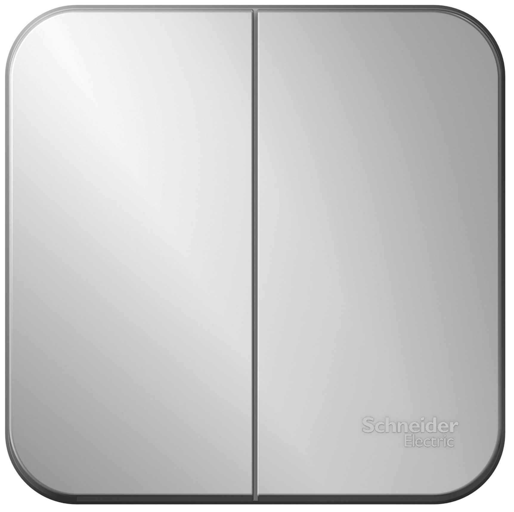 Выключатель двухклавишный наружный SCHNEIDER ELECTRIC Blanca алюминий (BLNVA105013) купить в Мастак Выключатель двухклавишный наружный SCHNEIDER ELECTRIC Blanca алюминий (BLNVA105013) купить в сети строительных магазинов Мастак