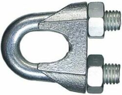 Зажим для стальных канатов М3 DIN 741 STARFIX (SMP-46584-1) купить в сети строительных магазинов Мастак