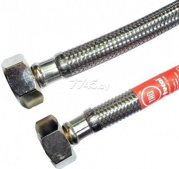 Гибкая подводка для воды гайка 1/2" - гайка 1/2" TUCAI 150 см (8390) купить в Мастак Гибкая подводка для воды гайка 1/2" - гайка 1/2" TUCAI 150 см (8390) купить в сети строительных магазинов Мастак