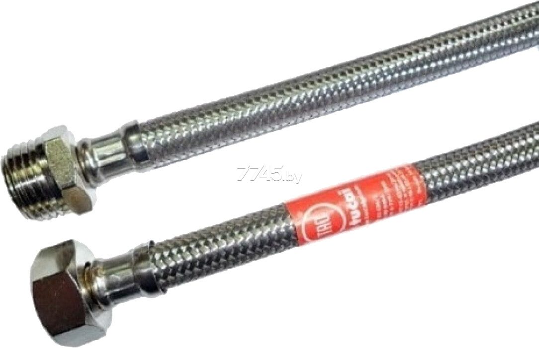 Гибкая подводка для воды гайка 1/2" - штуцер 1/2" TUCAI 150 см (8389) купить в Мастак Гибкая подводка для воды гайка 1/2" - штуцер 1/2" TUCAI 150 см (8389) купить в сети строительных магазинов Мастак