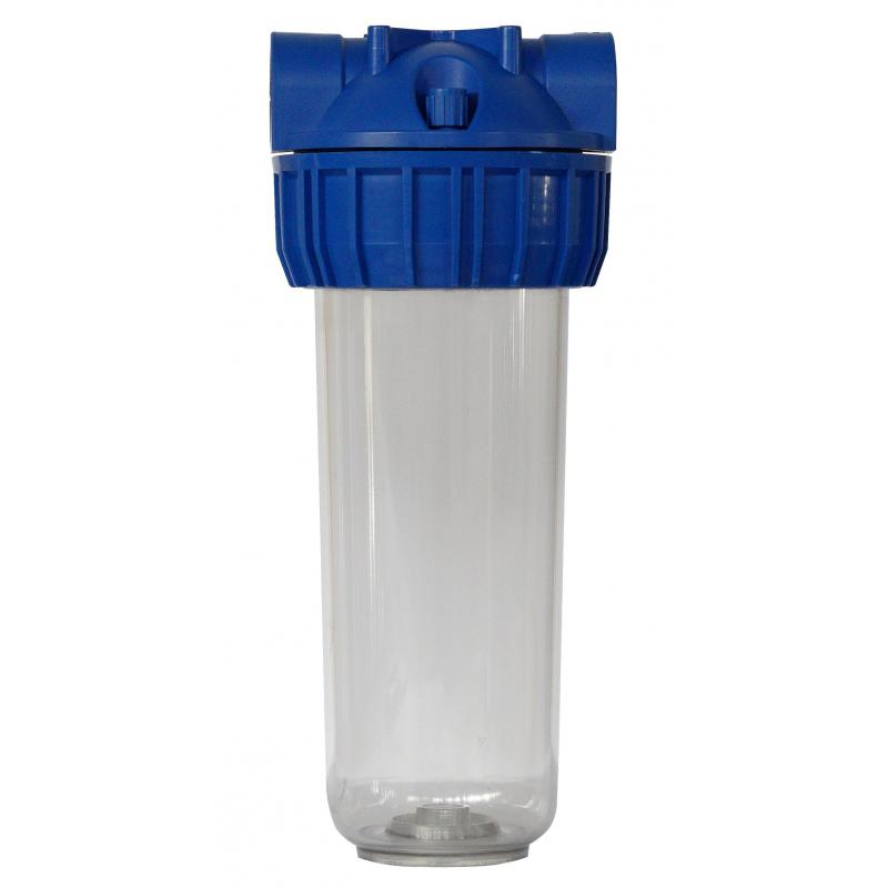 Корпус АКВА 10SL ХВС 1 2 прозр., ключ и скоба FHPR12