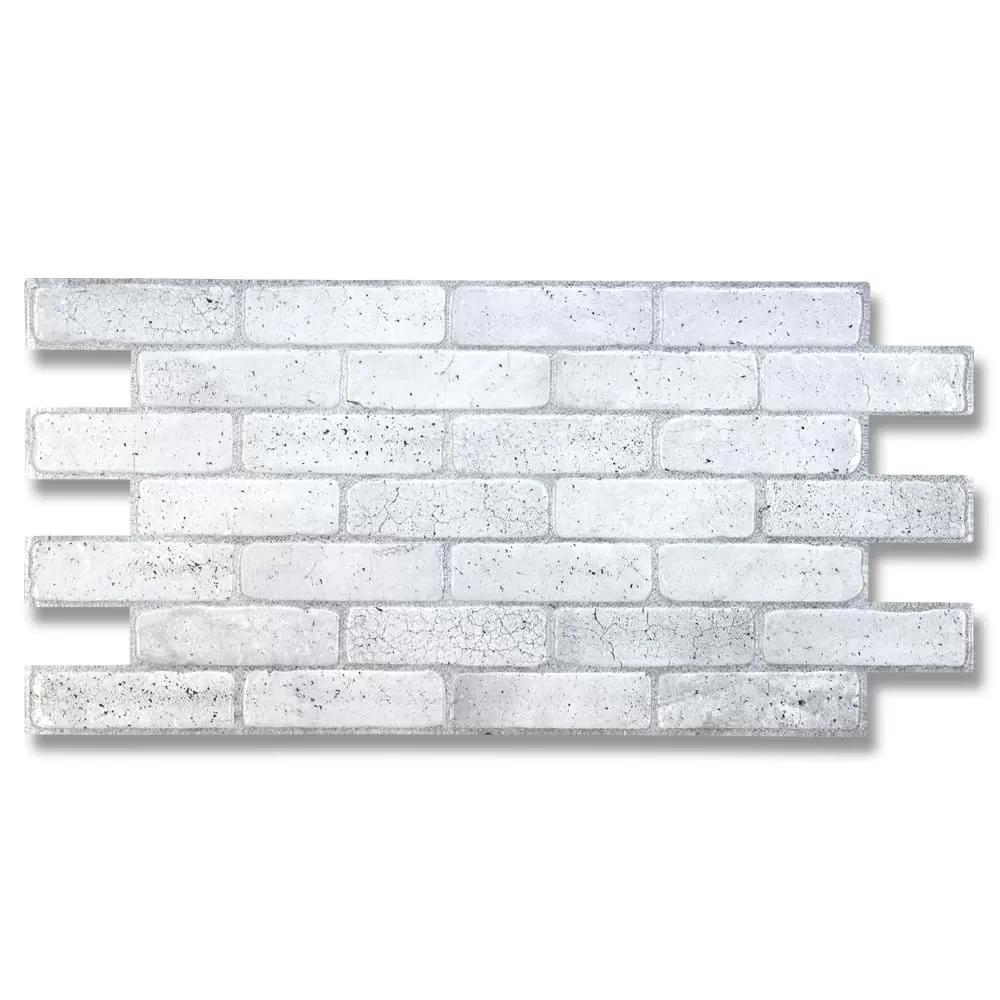 Панель ПВХ 0,3 кирпич Старый серый