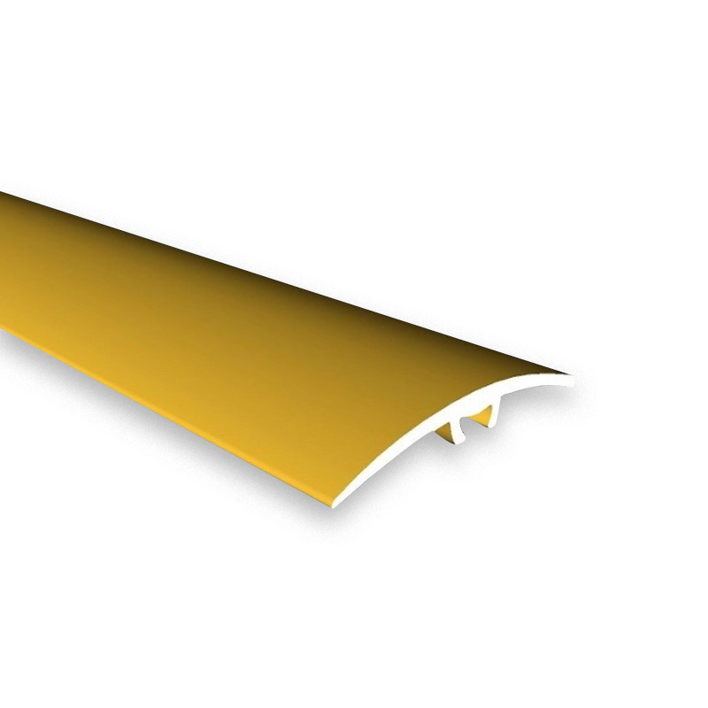 Порог алюминиевый КТМ-2000 035-02Н 1,35 м золото