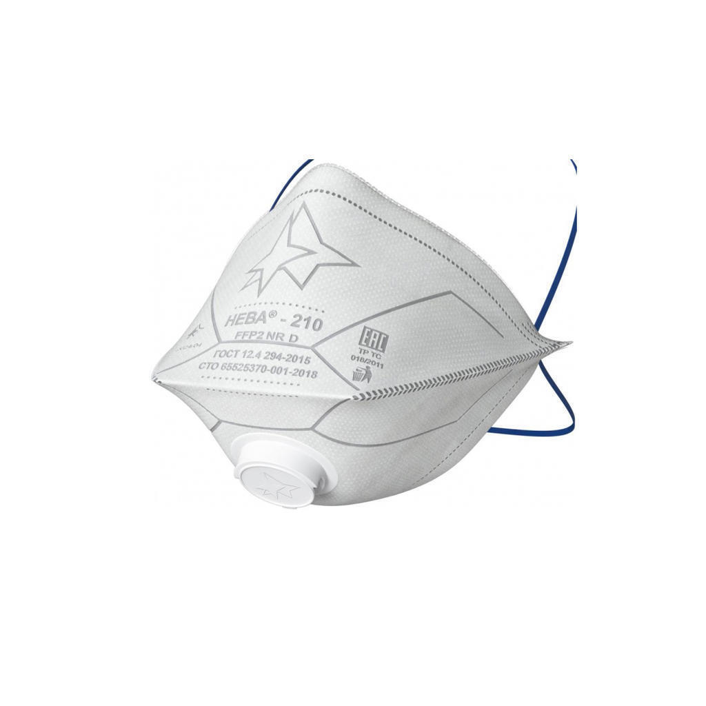 Респиратор РК Нева-210 с клапаном FFP2 до 12 ПДК