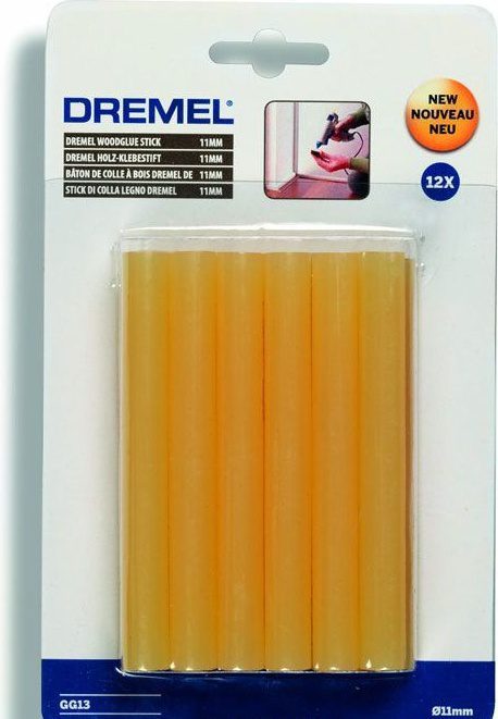 Стержень клеевой 11х100 мм прозрачный DREMEL GG11 12 штук (2615GG11JA) купить в Мастак Стержень клеевой 11х100 мм прозрачный DREMEL GG11 12 штук (2615GG11JA) купить в сети строительных магазинов Мастак