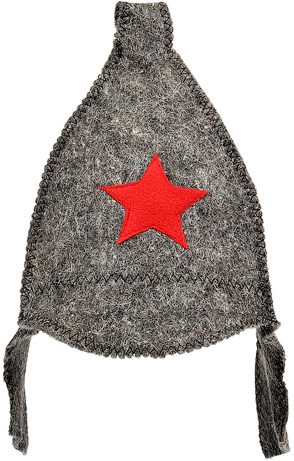 Шапка для бани HOT POT Буденовка темно-серая (42002) купить в Мастак Шапка для бани HOT POT Буденовка темно-серая (42002) купить в сети строительных магазинов Мастак