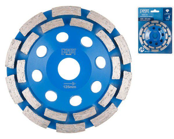 Алмазная чашка 125мм бетон двурядная EXPERT STARTUL (SE8001-125)