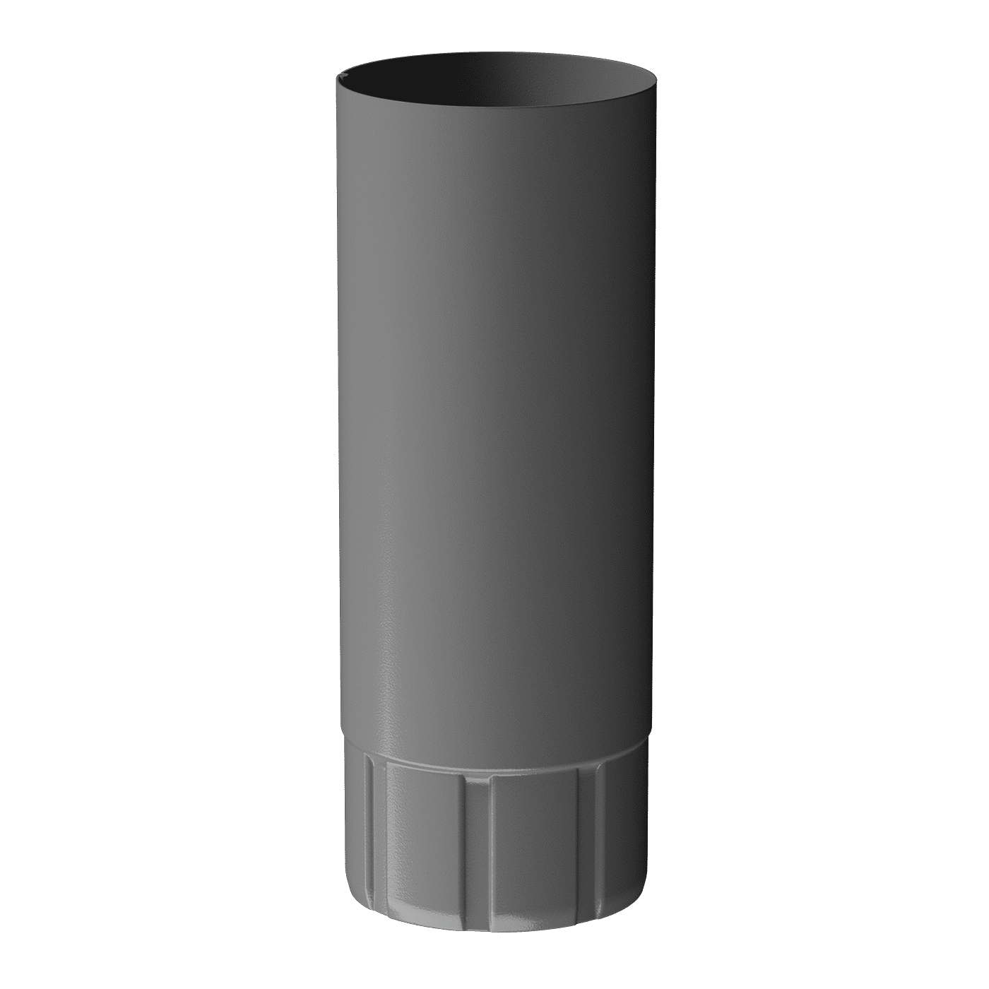 Docke PREMIUM Труба водосточная 1 м (графит)