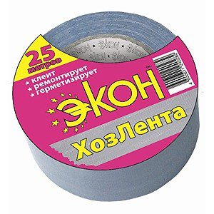 Экон лента клеящая универсальная 25м 1501921