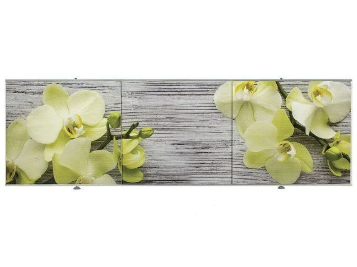 Экран под ванну 3D 1,7м, древесная орхидея, PERFECTO LINEA