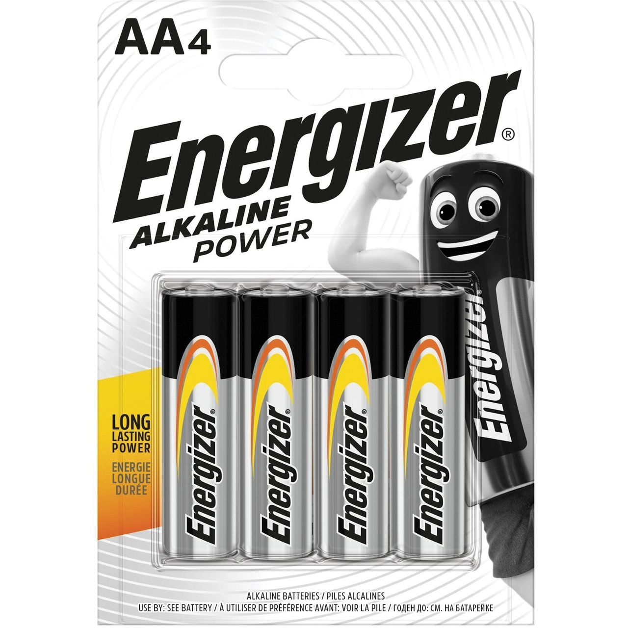 Элемент питания ENERGIZER Alk Power AA LR6 BP4