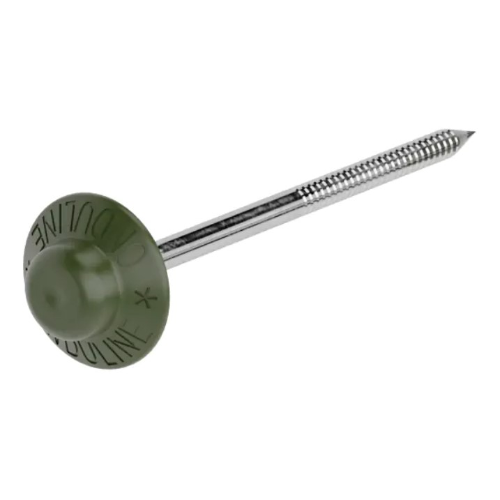 Гвоздь кровельный ONDULINE зеленый (100шт.) 3,1х70