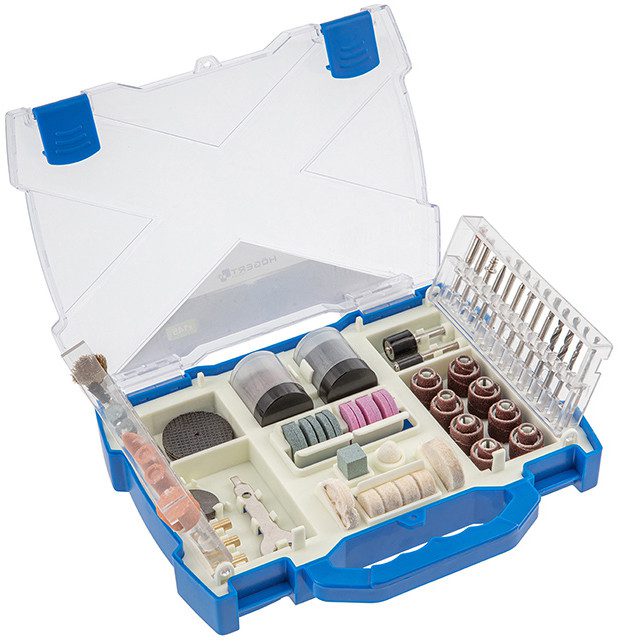 HT2E115 Набор запасных аксессуаров для многофункциональной гравировальной машинки, 145 пр., HOEGERT