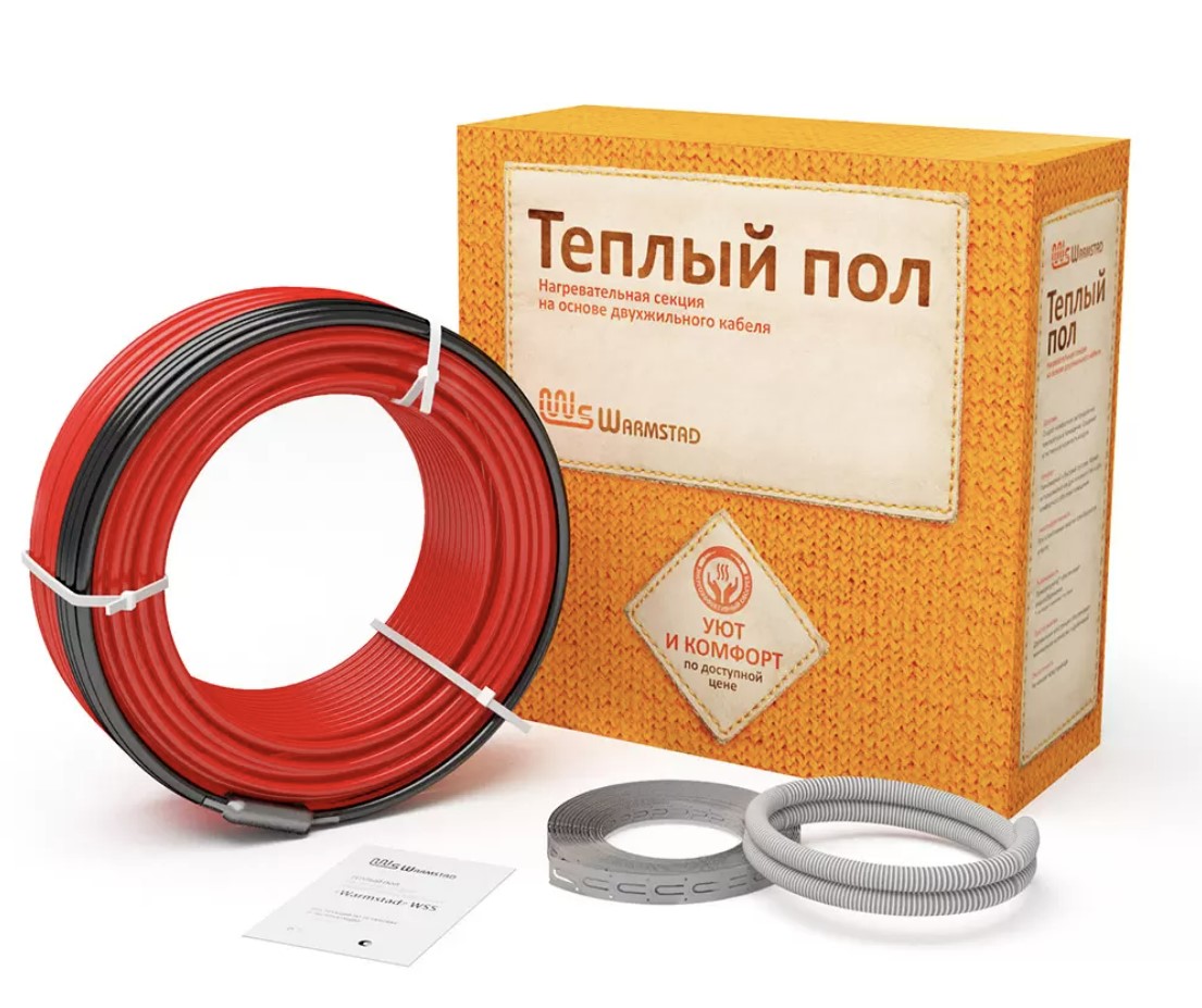 Кабель нагревательный Warmstad WSS 35,0 м 485 Вт