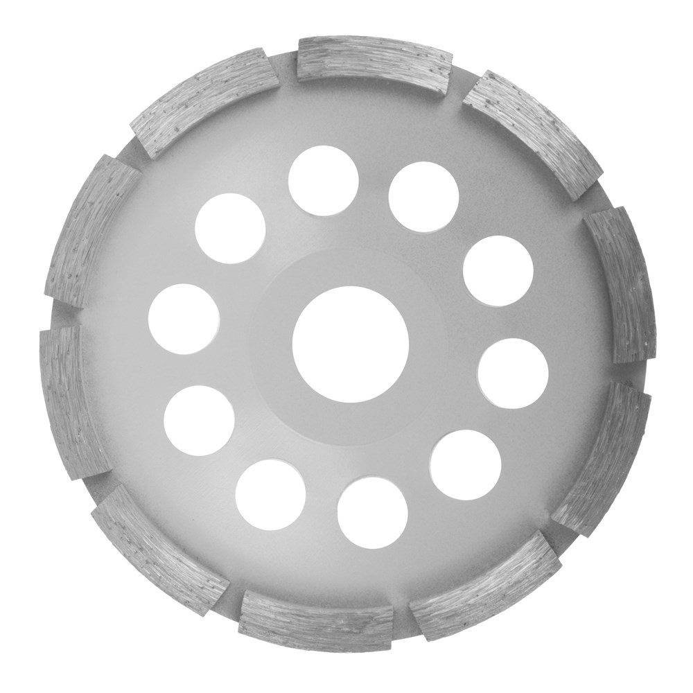 Круг алмазный, сегментный, чашечный, шлифовальный, однорядный, 125 мм