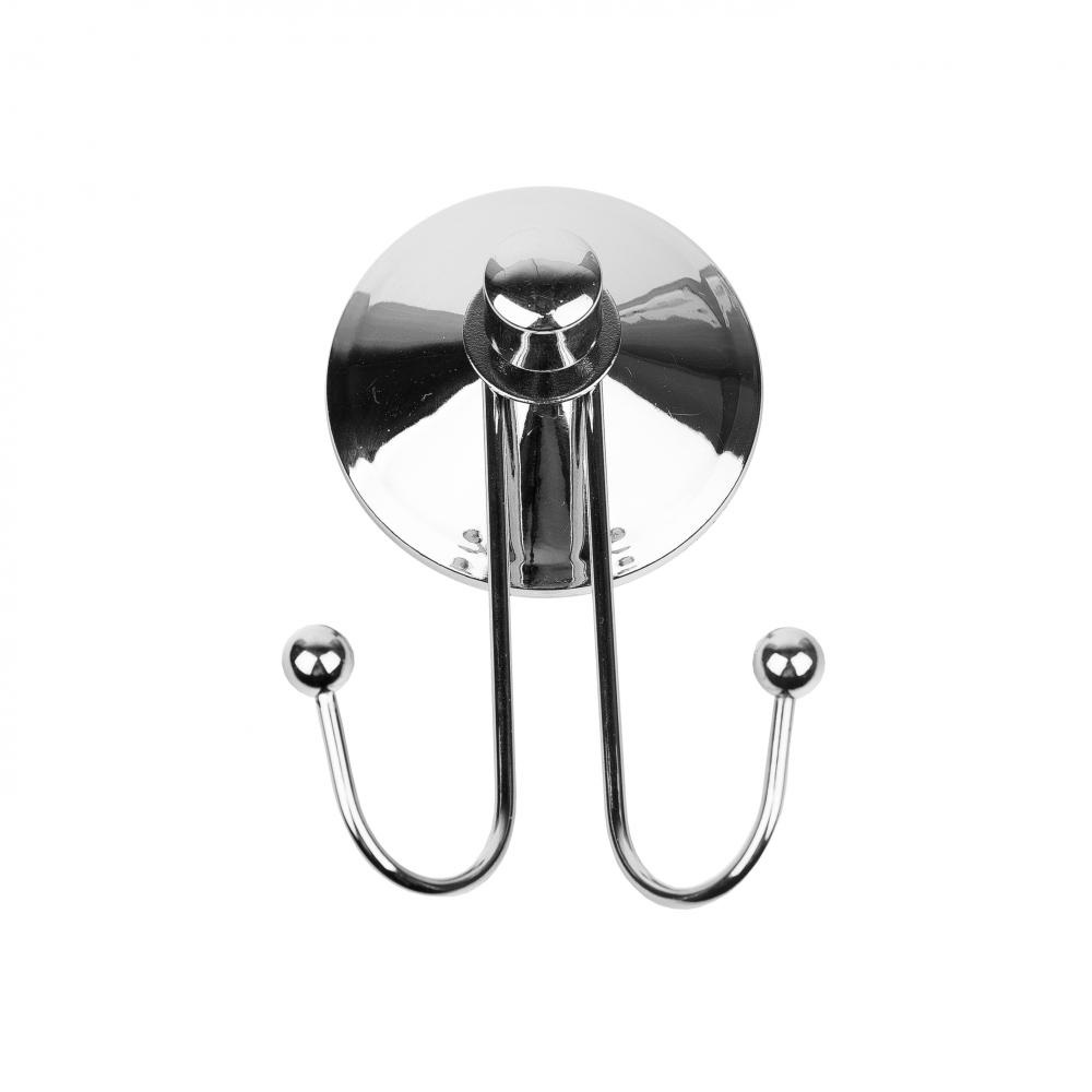 Крючок двойной из стали с хромовым покрытием Арт.W3062A