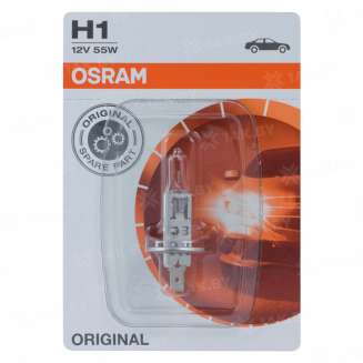 Лампа автомобильная галогенная 64150-01B (H1) 55W 12V P145S 10XBLI1DKBR OSRAM
