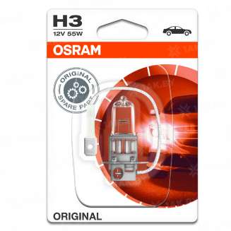Лампа автомобильная галогенная 64151-01B (H3) 55W 12V P22S 10XBLI1DKBR OSRAM