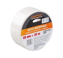 Лента малярная 48ммх25м STARTUL PROFI (ST9043-48-25), белая