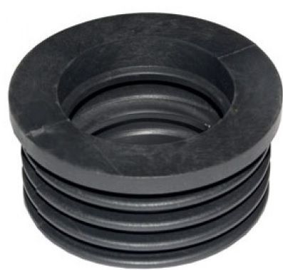 Манжета переходная D40х25 трехлепестковая черная