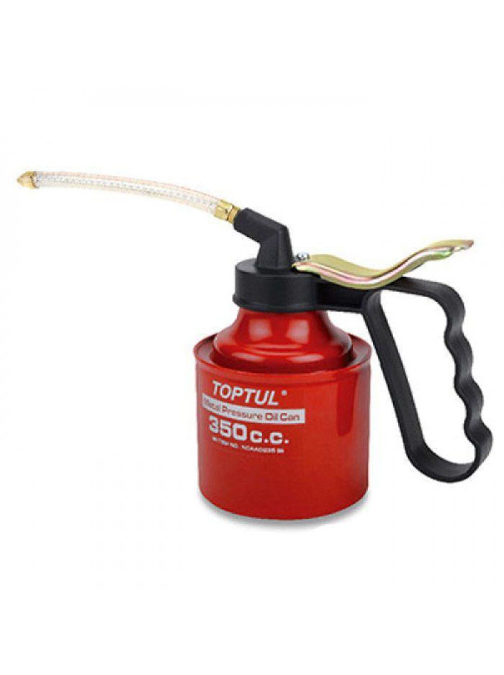 Масленка металлическая с гибким наконечником 350мл TOPTUL