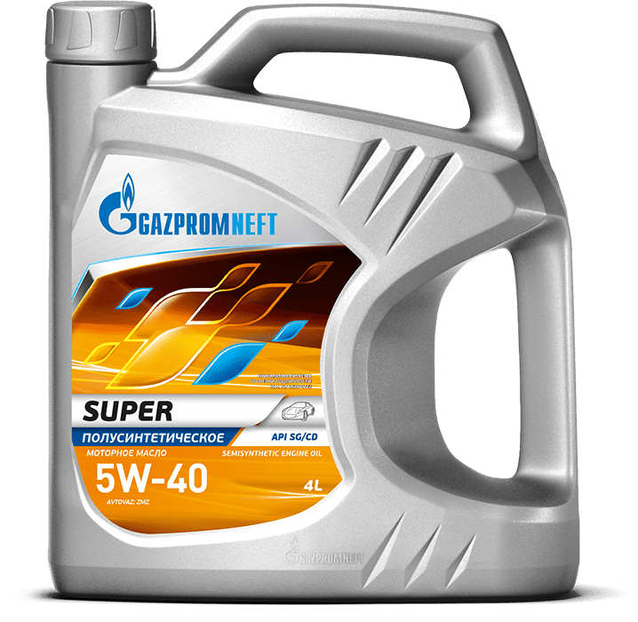 Масло Gazpromneft Super 5w-40 4л