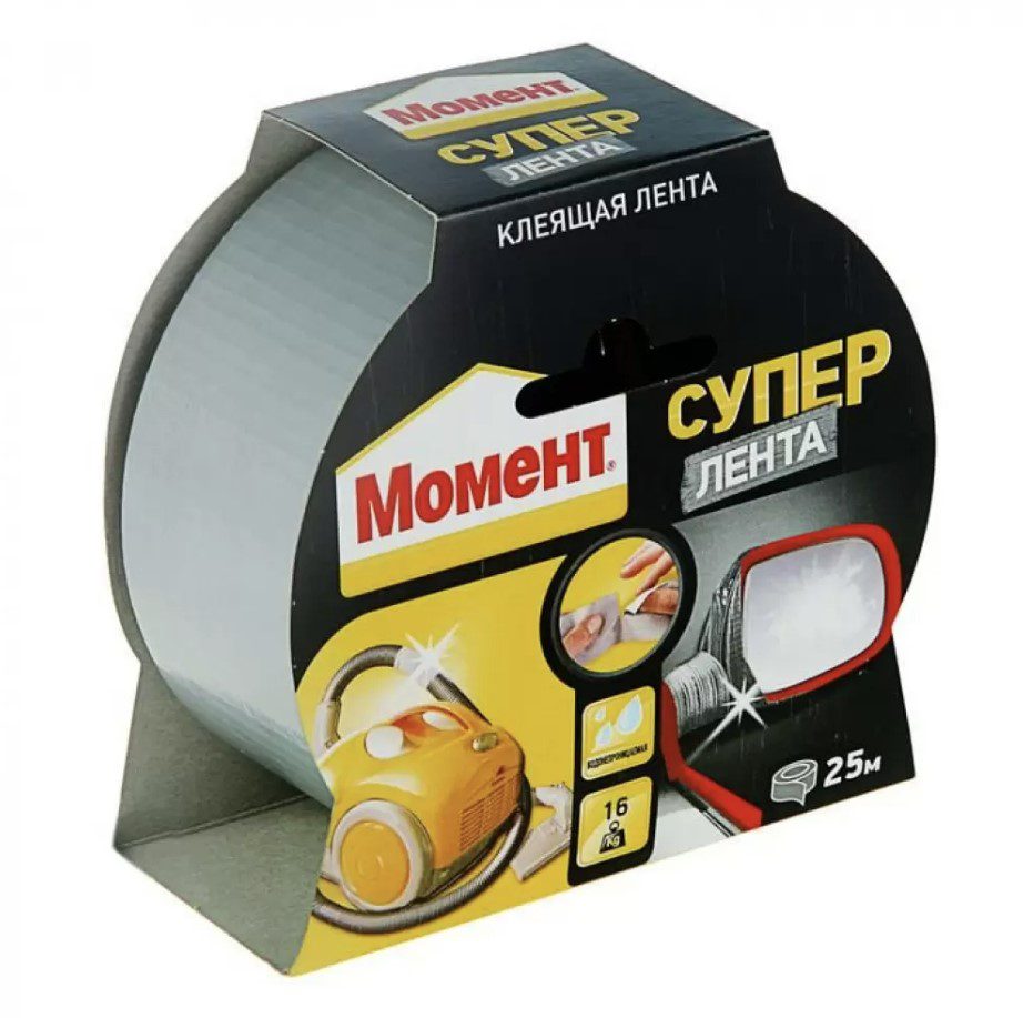 Момент лента клеящая Супер лента 25 м 1760300