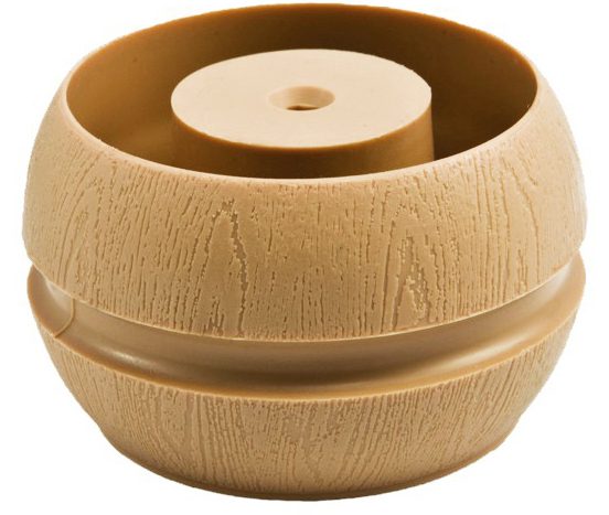 Опора пластиковая "бочонок", бук (5342), РП