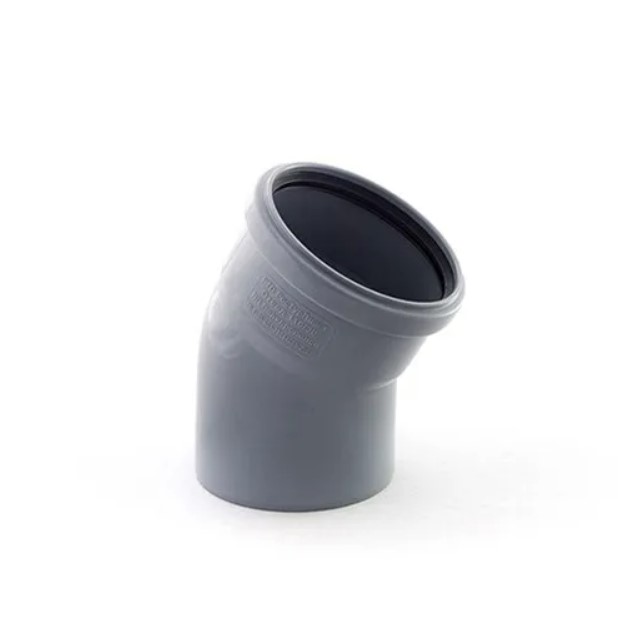 Отвод для внутренней канализации 110х15 РосТурПласт (36678)