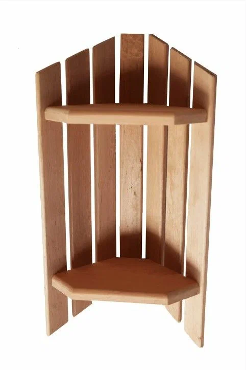 Полка угловая 2-х уровневая МП-55 (Ольха)