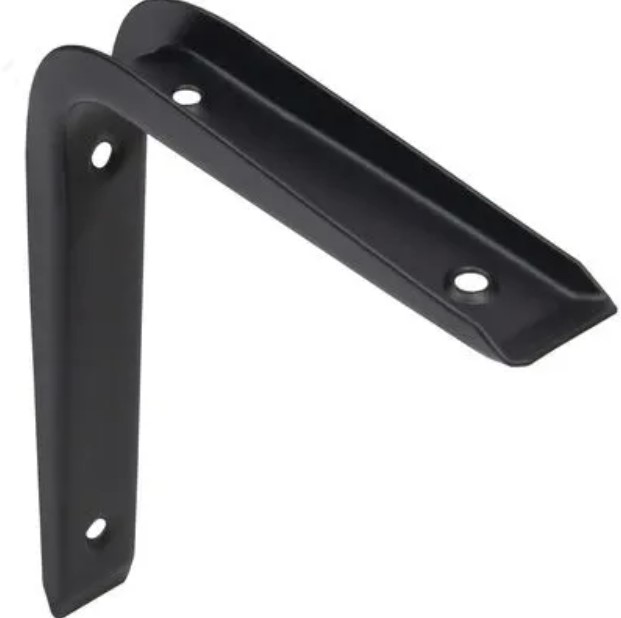 Полкодержатель CRAFT 125х150х1.2, черный