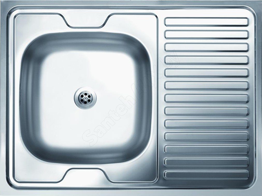 S-420-R RUS Мойка кухонная 80x60 см