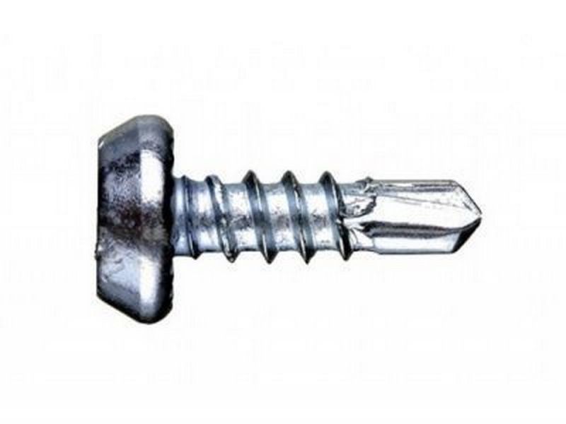 Саморез для листового металла цинк со сверлом