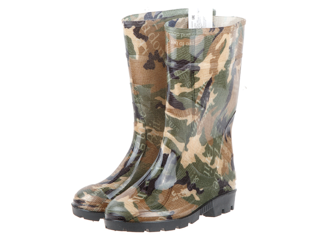 Сапоги ПВХ мужские с рисунком, р.43