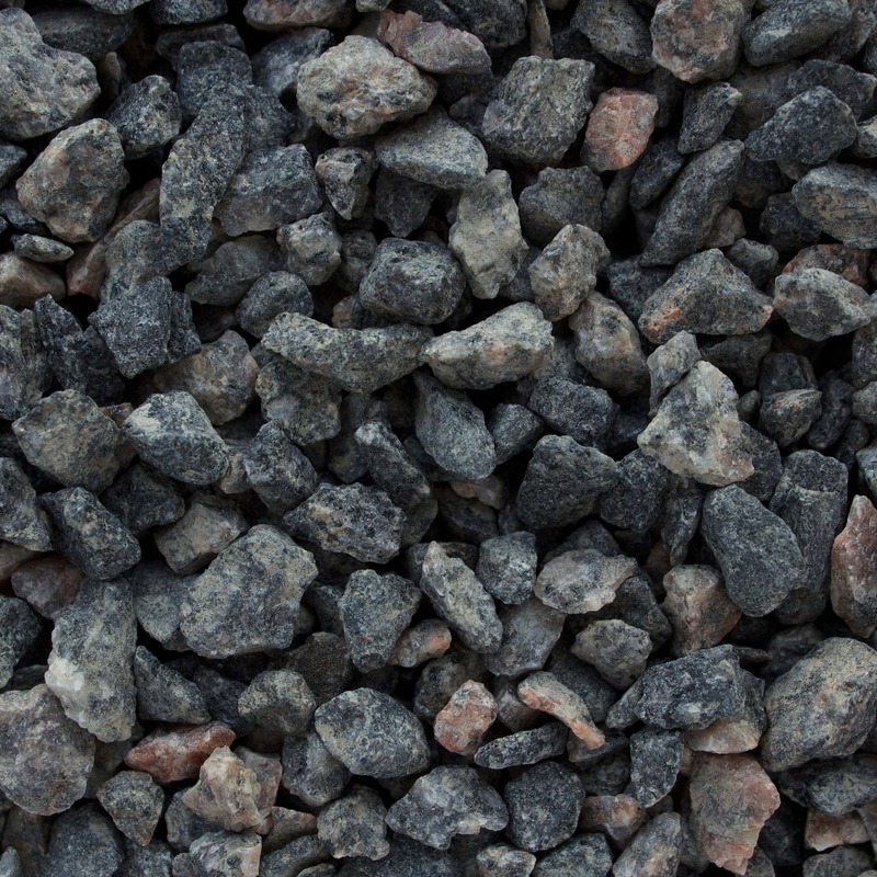 Щебень декоративный 5-10мм серо-розовый, фас. меш. (20кг)