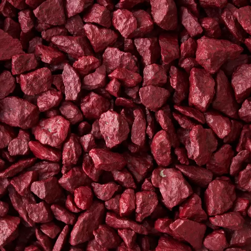 Щебень окрашенный гранитный, бордовый, 5-10мм 20 кг