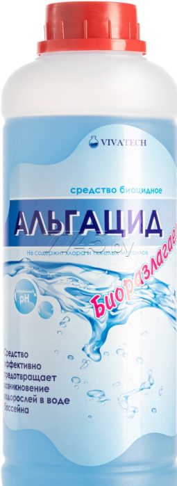 Средство для борьбы с водорослями ВиваТехнолоджи Альгацид 0,5 л