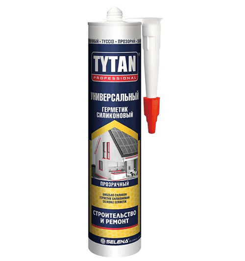 TYTAN PROFESSIONAL герметик силиконовый универсальный, картридж, бесцветный 280мл