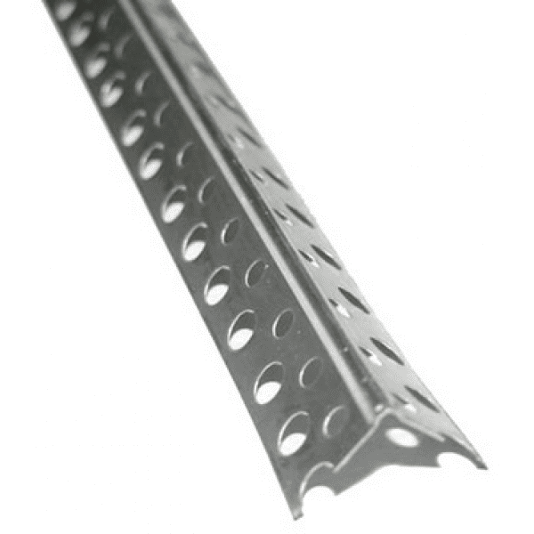 Уголок А-0,25-18,5-2500 штукатурный алюминиевый