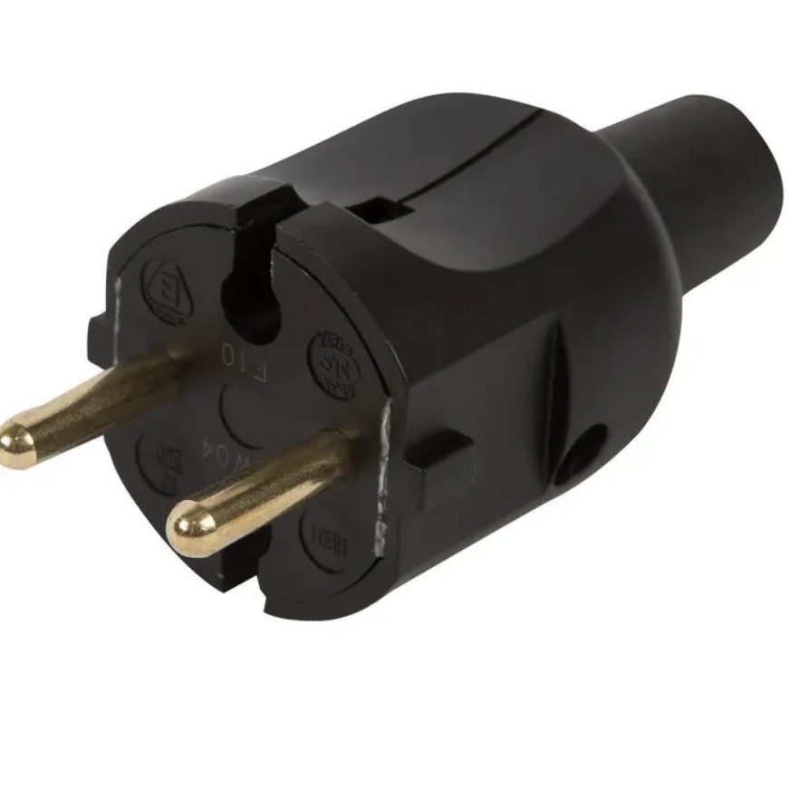 Вилка электрическая прямая 16 А 250 В LEGRAND (50181)